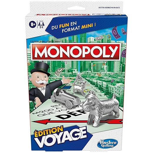 Hasbro Gaming Monopoly édition Jeu de Voyage