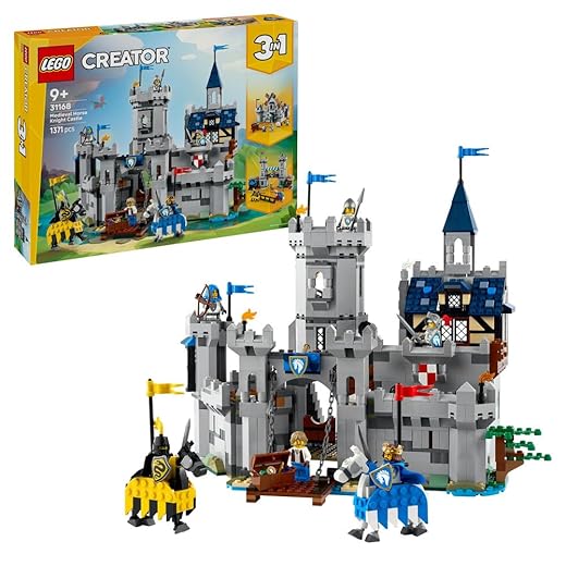 Lego Creator 31168 3-en-1 – Le Château Médiéval des Chevaliers