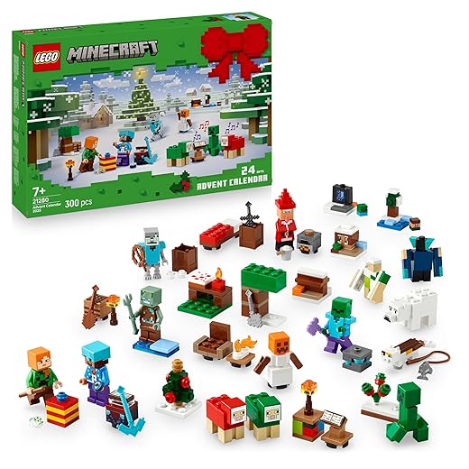 Lego Minecraft 21280 Le Calendrier de l’Avent 2025