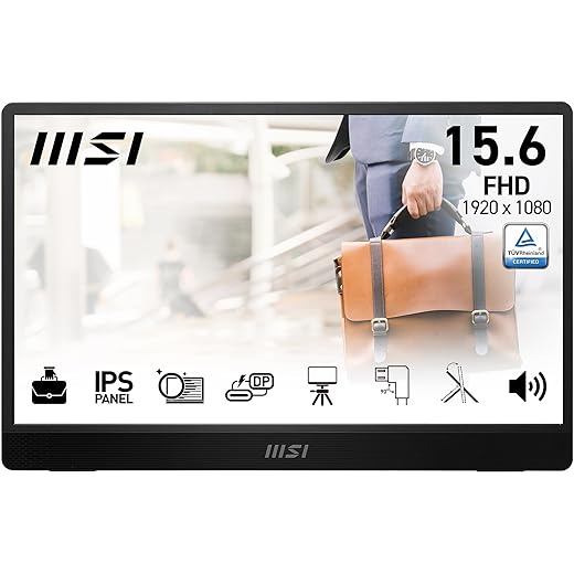 MSI Pro MP161 E2U écran Portable 15,6″ Full HD