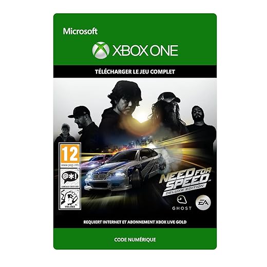Need For Speed Deluxe Edition [ Xbox One – Code jeu à télécharger ]