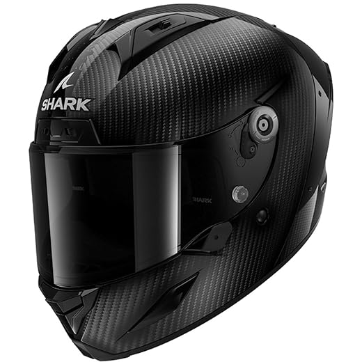 SHARK, Casque Moto Intégral Aeron Full Carbon Anthracite Dad
