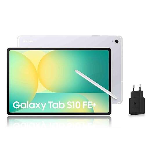 Tablette 13.1″ Samsung Galaxy Tab S10 FE+ – 128 Go avec S Pen + chargeur secteur